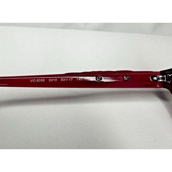 Vogue 5056 2410 Women's Eyeglass 53-17-140 Full Rim Oval Hot Pink FRAMES ONLY - Picture 11 of 11